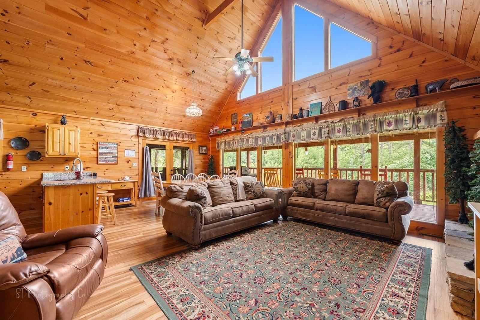 Hibernation Station Cabin Sevierville Eksteriør bilde